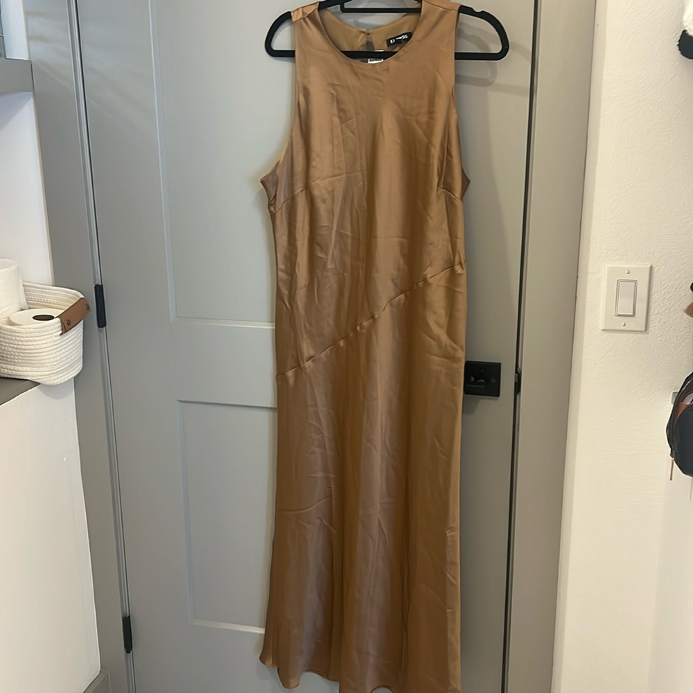express gold dress
